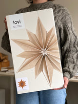 Lovi Star Wall Decoration 48cm Cinnamon