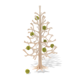 Lovi Set of 8 Mini Baubles Honey Yellow