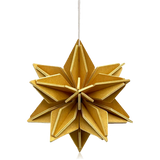 Lovi Hanging Birch Star 5cm Honey Yellow