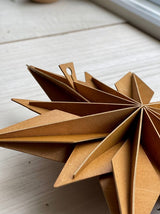 Lovi Star Wall Decoration 36cm Natural Wood
