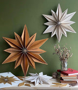 Lovi Star Wall Decoration 36cm Natural Wood