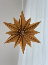 Lovi Star Wall Decoration 36cm Cinnamon
