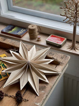 Lovi Star Wall Decoration 36cm Natural Wood