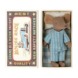 Maileg Big Brother Pyjama Mouse in Matchbox