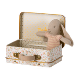 Maileg Micro Bunny In Suitcase Powder & Cream