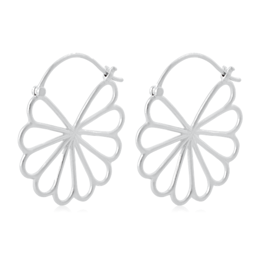 Pernille Corydon Bellis Earrings Large Silver