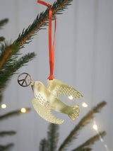 Pluto Hanging Decoration Peace On Earth Gold