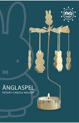 Pluto Rotary Candle Holder Miffy Gold