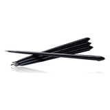 Stoff Nagel Taper Candle Black Box of 6