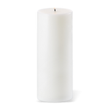 Uyuni Lighting LED Pillar Candle Nordic White 10.1 x 25cm