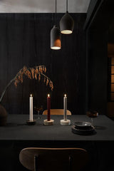 Uyuni Lighting Marble Base Candleholder White