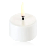 Uyuni Lighting Real Wax LED Tealight 400 Nordic White  (Battery Included)