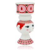 Bjørn Wiinblad Tulipa Candle Holder 12cm Red