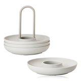 Zone Denmark Singles 4 Piece Egg Cups Warm Grey