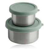 Aya & Ida Set of 2 Snack Containers Mint Green