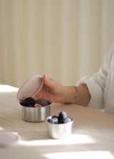 Aya & Ida Set of 2 Snack Containers Soft Rose