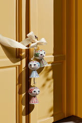 Bjørn Wiinblad Ceramic Eva Christmas Decoration Blue