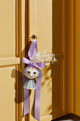 Bjørn Wiinblad Ceramic Eva Christmas Decoration Blue