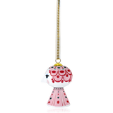 Bjørn Wiinblad Ceramic Eva Christmas Decoration Red