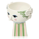 Bjørn Wiinblad Ceramic Eva Vase 23cm Green