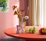 Bjørn Wiinblad Nina Vase 16.5cm Red & Pink