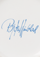 Bjørn Wiinblad Ceramic Carmen Vase Blue