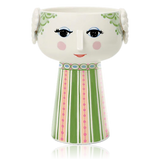 Bjørn Wiinblad Ceramic Eva Vase 23cm Green