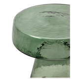 Broste Clara Glass Side Table Light Green