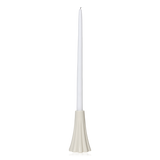 Broste Heli Stoneware Candle Holder Off-White Medium