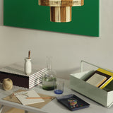 Broste Hue Mouthblown Glass Carafe Blue