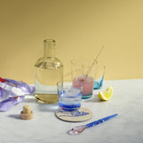 Broste Hue Mouthblown Glass Tumbler Green