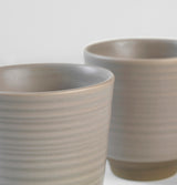 Broste Miko Stoneware Mug Set of 2 Warm Grey