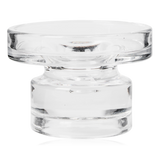 Broste Petra Glass Pillar Candle Holder Small Clear