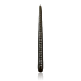 Broste Advent Taper Candle Forest Green & Silver