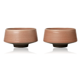 Broste Miko Stoneware Bowl Set of 2 Dusty Pink