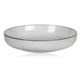 Broste Nordic Sand Stoneware Shallow Bowl