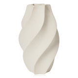 Broste Stoneware Odette Vase Matt White Large