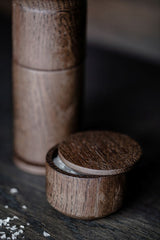 Ekta Living Salt Me Jar Smoked Oak