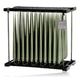 Ester & Erik Taper Candle 32cm Green Soil Set of 2