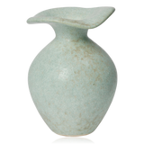 Broste Florentina Stoneware Vase Extra Small Sage Green