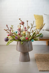 Gry & Sif Felt Flower Ball Ø3cm Blue