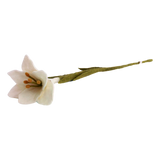 Gry & Sif Felt Flower Trumpet Lily White
