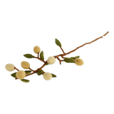 Felt lemon branch by Gry & Sif white background