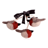 Gry & Sif Mini Felt Robins Set of 3