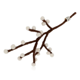 Gry & Sif Mini Felt Branch With White Berries