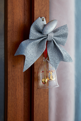 Holmegaard Ann-Sofi Romme Annual Glass Christmas Bell Decoration 2025