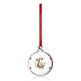 Holmegaard Ann-Sofi Romme Annual Glass Christmas Bauble Decoration 2025