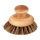 Iris Hantverk wooden dish brush with bristle head on a white background