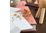 Kay Bojesen Jewellery Horse Necklace Gold Plated