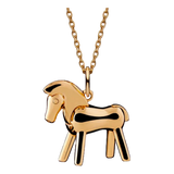 Kay Bojesen Jewellery Horse Necklace Gold Plated